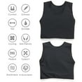 thumbnail image 4 of XUJI Women's Breathable Chest Binder Compression Bra Tank Top (B, XXL), 4 of 6