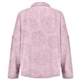 thumbnail image 4 of QASIEATN Womens Plus Size Workout Tops Long Sleeve 1/4 Zip Sun Hiking Athletic Shirts Shirts for Women, 4 of 5