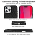 thumbnail image 2 of Compatible for iPhone 16 Pro Case Wallet with RFID Blocking Credit Card Holder, Flip Premium PU Leather Magnetic Clasp Kickstand Elgant Shockproof Protective Cover for iPhone 16 Pro, Black, 2 of 8
