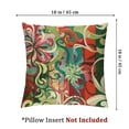 thumbnail image 4 of Ollo0ord Merry Christmas Throw Pillow Covers Decorative Throw Pillow Case Modern Cushion Cover Square Pillowcase for Sofa Couch Bedroom Living Room Car White, 4 of 7