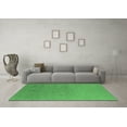 thumbnail image 3 of Ahgly Company Indoor Square Oriental Emerald Green Industrial Area Rugs, 3' Square, 3 of 4