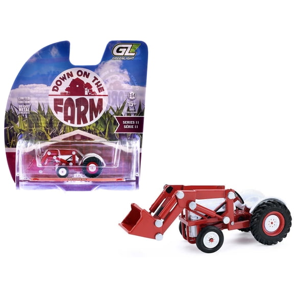 1952 Ford 8N Tractor Red and White "Down on the Farm" Series 11 1/64 Diecast Model by Greenlight