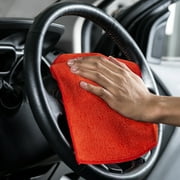 Eurow Microfiber Cleaning Cloths, 5 Colors, 25 Pack