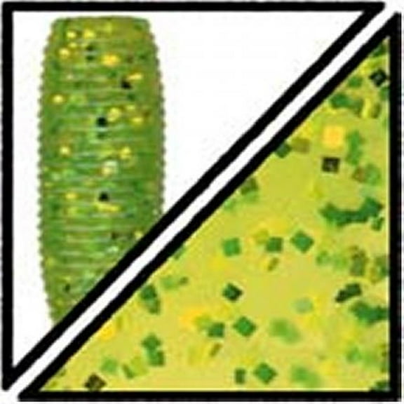 Yamamoto 4" Sngltail Chrt W/Lg Grn/Chrt - 4020-169