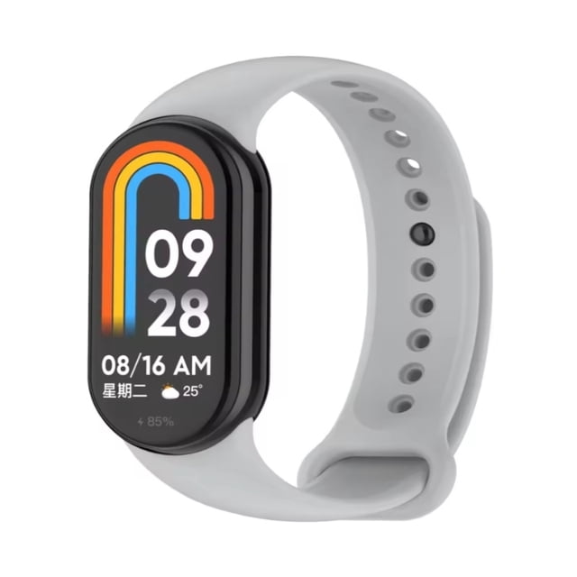 Correa de Silicona para Xiaomi Mi Band 8, Premium, Deportiva, Resistente al Agua