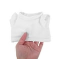 thumbnail image 5 of UPOUART Doll Clothes White Fabric Sublimation Shirt for Crafting Enthusiasts, 1 Pack - Make Custom Doll Outfits, 5 of 8