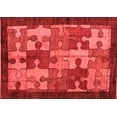 thumbnail image 1 of Ahgly Company Indoor Rectangle Abstract Red Modern Area Rugs, 3' x 5', 1 of 4