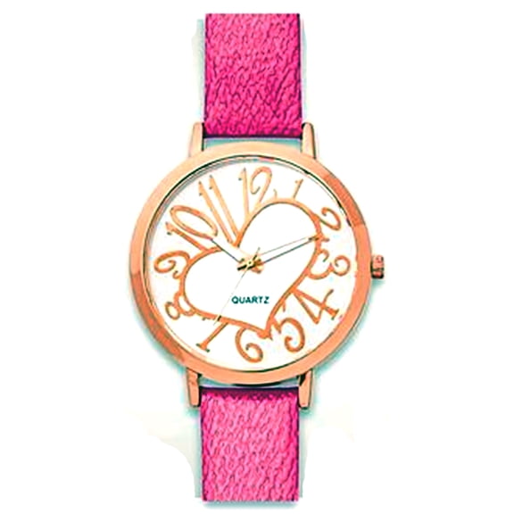 LINEL Funky Number Heart Dial Watch