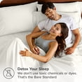 thumbnail image 4 of Bare Home Pillowcase Set - Premium 1800 Collection - Double Brushed - Ultra Soft - Standard Size, Cream, 4 Count, 4 of 7