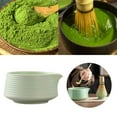thumbnail image 1 of BotaniNest Japanese Matcha Bowl Handmade Matcha Matcha Cup With Spout Suitable Restaurants Green, 1 of 7