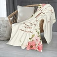 thumbnail image 3 of Yibo Retirement Gifts for Men Blanket Flannel Soft and Comfortable Anti-static Bed Sofa Blanket, 3 of 7