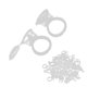 thumbnail image 3 of Tazas de pegamento para pestañas taza de anillo de pigmento limpio portátil para salón de belleza ANGGREK Otros, 3 of 8