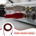 thumbnail image 4 of Cable RCA dorado Uxcell, 16.4 pies (5 metros) de RCA a extremo abierto de cable desnudo, cable de extensión RCA para guitarra, altavoces, equipos de audio, 4 of 6