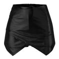 thumbnail image 5 of Sngxgn Women's High Waisted Rolled Hem Casual Ripped Casual Shorts(Black,XL), 5 of 6