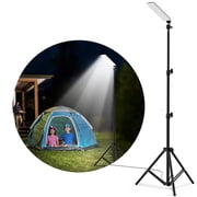 Vtin Camping Light,Portable Camping LED Light, LED Barbecue Lamp, Work Lights with Stand for Camping, Adjustable Metal Telescoping Tripod 6Ft, USB Interface Powered