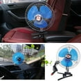 thumbnail image 3 of Car Clip Fan 12V/24V 8 Inch Cooling Air Fan Portable with Cigarette Lighter Plug, 3 of 6