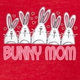 thumbnail image 3 of CafePress - Bunny Mom II Dark Shirt T Shirt - Womens Football Shirt, 3 of 4