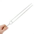 thumbnail image 1 of Brochetas Tenedor De Acero Inoxidable Mango De Madera Asado De Barbacoa En Forma De U, 1 of 7