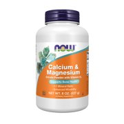 NOW Supplements, Calcium & Magnesium Citrate Powder with Vitamin D3, Supports Bone Health*, 8-Ounce