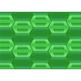 thumbnail image 1 of Ahgly Company Machine Washable Indoor Rectangle Transitional Lime Green Area Rugs, 3' x 5', 1 of 7