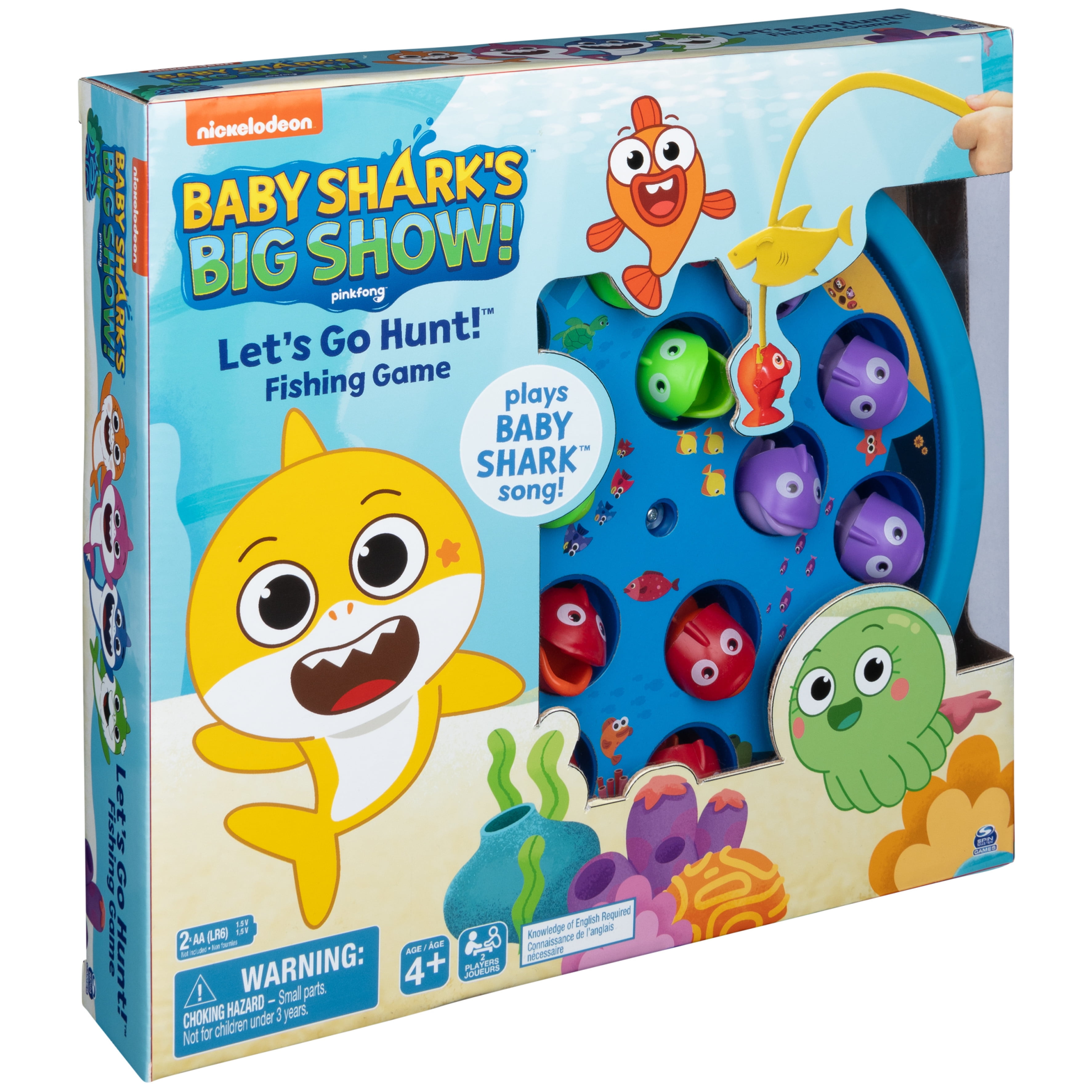 Pinkfong Baby Shark Let's Go Hunt Musical Fishing Game, for Families and  Kids Ages 4 and up 