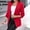 Red Coats for Women, variant on XPMWRP Women's Long Sleeved Suit Jacket Casual Fashionable Open Front Loose Fit Regular Length Lightweight Soft Comfortable for Winter Work Travel White XL