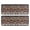 Brown Geometric And, variant on Kitchen Rugs Sets Of 2,Brown Ethnic Stripe Pattern Anti Fatigue Kitchen Mat Rugs Non Slip Washable,Decorative Kitchen Floor Mats for Kitchen,Sink,Laundry,17"x47" 17"x47"