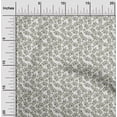 thumbnail image 2 of oneOone Cotton Cambric White Fabric Leaf Craft Projects Decor Fabric Printed By The Yard 56 Inch Wide, 2 of 4