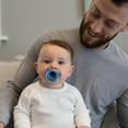 thumbnail image 2 of Dr. Brown's HappyPaci 100% Silicone Baby Pacifier, Contoured One-Piece Design, 0-6 month, BPA-Free, 3-Pack, 2 of 7