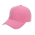 thumbnail image 3 of BKQCNKM Hats for Men, Mens Hats, Baseball Cap, Baseball Casual Summer Outdoors 1pc Color Solid Women's Cap Sports Men's Hat and Baseball Caps,Hot Pink(2PC) One Size, 3 of 3