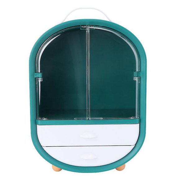 1pcs Double Door Cosmetics Storage Organizer