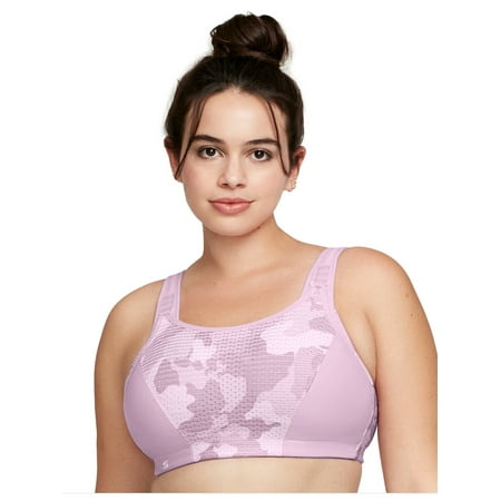 

Glamorise Full Figure Plus Size Custom Control Sports Bra Wirefree #1166