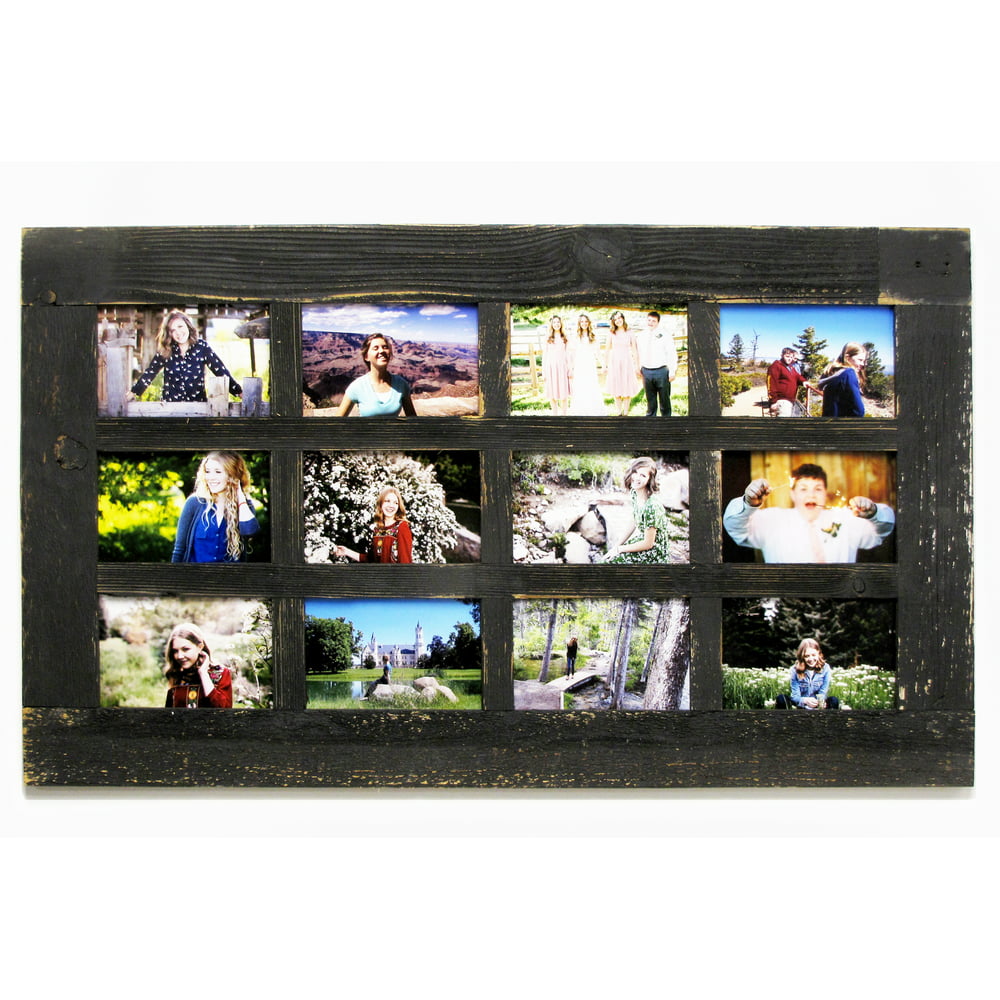 Window Style 12 Opening 4X6 Multi Photo Frame, Collage Picture ...