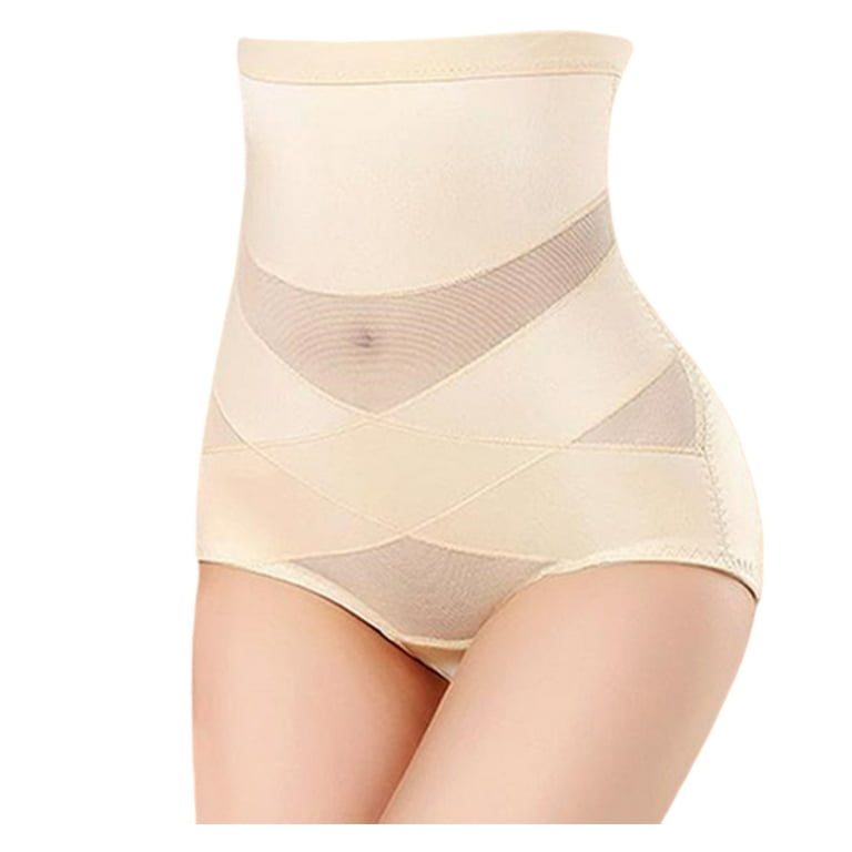 Women High Waisted Panties Belly Compression Abs Shaping Pants