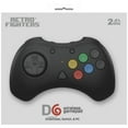 thumbnail image 1 of Manette Sans Fil Noire D6 Dreamcast pour Dreamcast, Switch et PC, 1 of 6