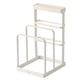 thumbnail image 1 of Bloque de cuchillos con soporte para tabla de cortar Organizador de tabla de cortar Estante para cuc Abanopi Blanco, 1 of 7