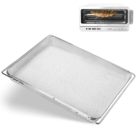 Giaone Not Toxic Steel Net Tray for Air Circulating Ovens and Countertop Fryers