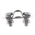 thumbnail image 2 of 2 Pieces Heavy Duty Throttle Cable Clamp 1 inch 25mm for Boat Small Yacht rv Truck Car Vehicle (Stainless Steel), 2 of 8