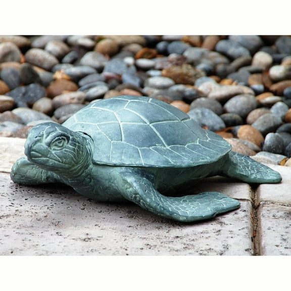 SPI Aluminum Garden Turtle Statue