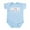 Sky Blue, variant on CafePress - I Heart Grandma French Infant Bodysuit - Baby Light Bodysuit, Size Newborn - 24 Months
