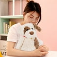 thumbnail image 7 of Realistic Floppy Eared Puppy Toy Lifelike Stuffed Animal Cuddly Huggable Doll for Children and Companions, 7 of 7