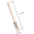 thumbnail image 2 of unbranded Pincel De Pintura Para Bordes Y Esquinas Con Ergonómico Y Mango De Madera Khaki, 2 of 7