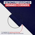 thumbnail image 4 of Canadian Linen Blue Dinner Napkins, 18"x18", 12 Pack Polyester Reusable Washable Table Linen Color Napkins for Dinner Hotel Kitchen Lunch Resort Party, 4 of 10