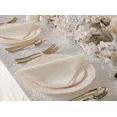 thumbnail image 5 of " OCCASIONS " 40 Plates Pack, Vintage Party, Disposable Wedding Party Plastic Plates (10.25'' Dinner Plate, Portofino in Light Pink), 5 of 7