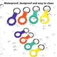 thumbnail image 4 of Funda De Silicona Compatible Con Airtags Bluetooth Tracker Funda Protectora Funda Protectora De Silicona Con Llavero Monstrate EL016934-01, 4 of 5
