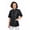 Black, variant on women's chef coat short sleeve lightweight kitchen bakery & culinary chef jacket Size ( s-3xl )