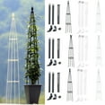 thumbnail image 3 of Tower Shaped Gardening Bird Head Plastic Pointed Flower Bud Climbing Vine Rack, 3 of 7