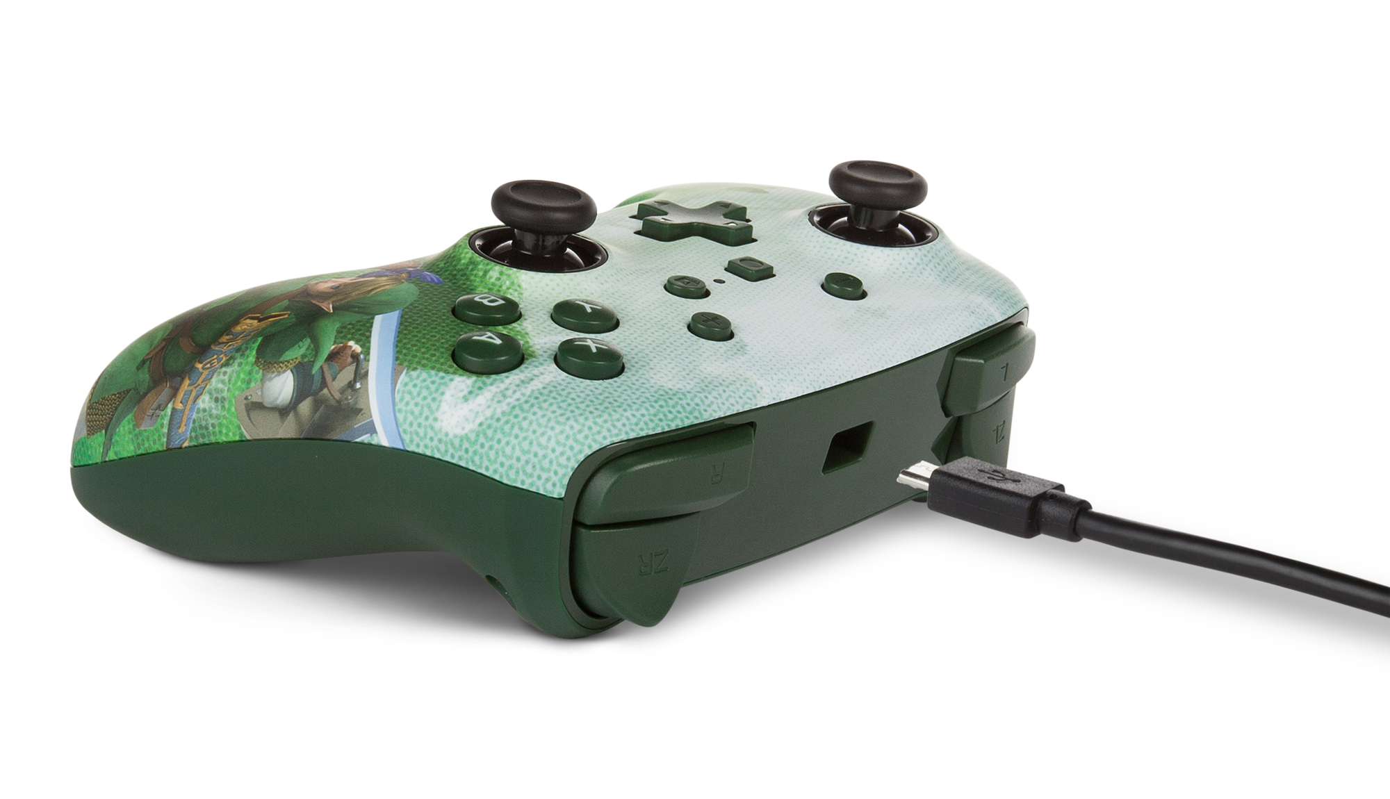 PowerA Enhanced Wired Controller for Nintendo Switch - Link Hyrule - image 7 of 12