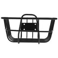 thumbnail image 3 of Topbathy Black Metal Bike Basket Front Installation with Pre-Drilled Holes for Convenient Storage and Easy Cleaning, 3 of 6