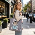 thumbnail image 3 of Shoulder Pet Carrier Bag Head-Out Design Tote – 14.96" x 14.96" Breathable Cat & Small Dog Carry Bag for Travel & Outings Grey, 3 of 3